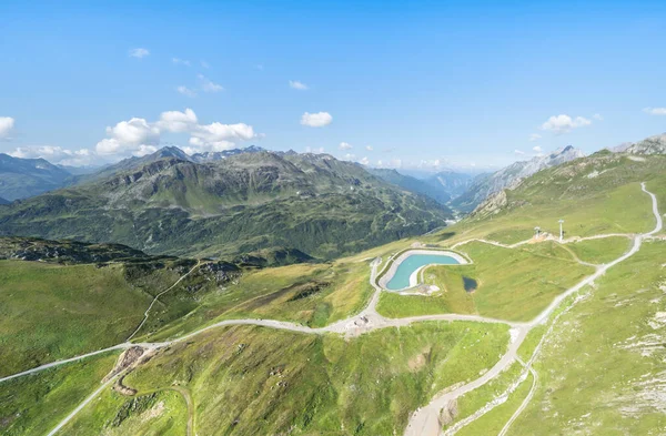 Avusturalya Alpleri Saint Anton Tyrol Yaz Manzarası — Stok fotoğraf