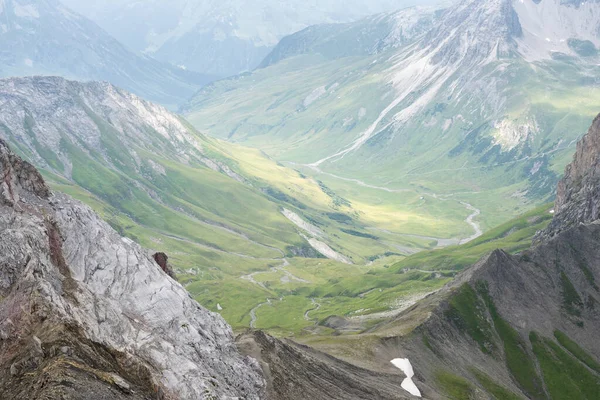 Idyllisch Zomerlandschap Oostenrijkse Alpen Saint Anton Tirol — Stockfoto