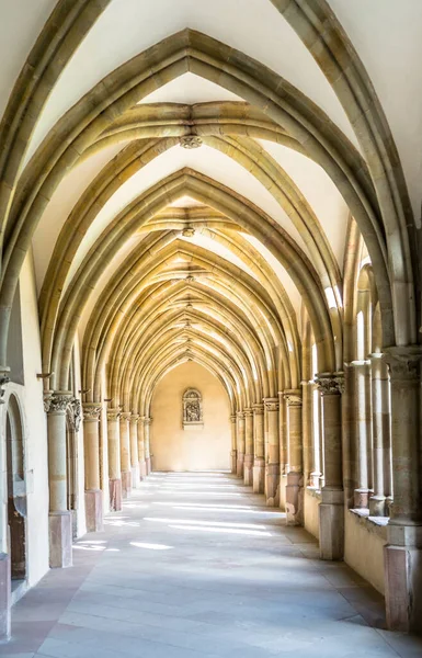 Arkády Německé Gotické Klášterní Katedrály Katedrále Petra — Stock fotografie