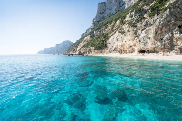 Famosa Playa Cala Gabbiani Golfo Orosei Cerdeña Italia — Foto de Stock