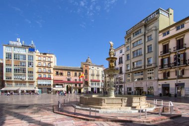 Constitution Square of Malaga (Constitution Plaza Malaga) Andalucia, Spain