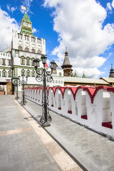 Izmailovsky Kremlin Traditionellen Russischen Stil Moskau Russland — Stockfoto