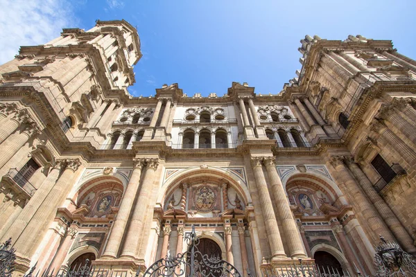 Prachtige Kathedraal Van Menswording Malaga Andalusië Spanje — Stockfoto