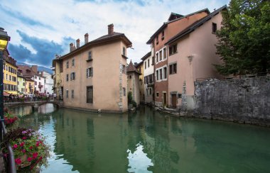 Fransa 'nın ünlü Annecy kasabası