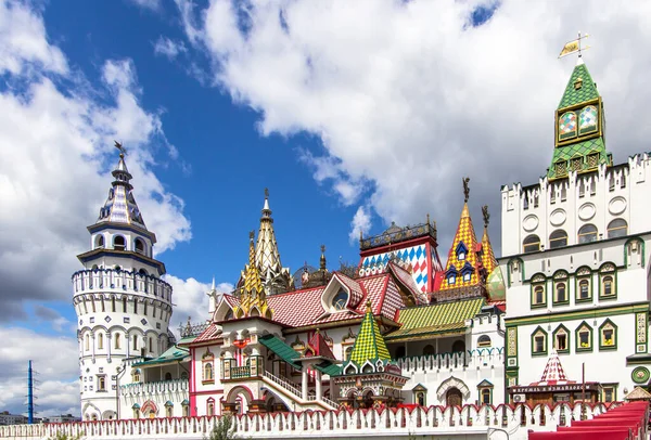 Izmailovsky Kremlin Traditionellen Russischen Stil Moskau Russland — Stockfoto