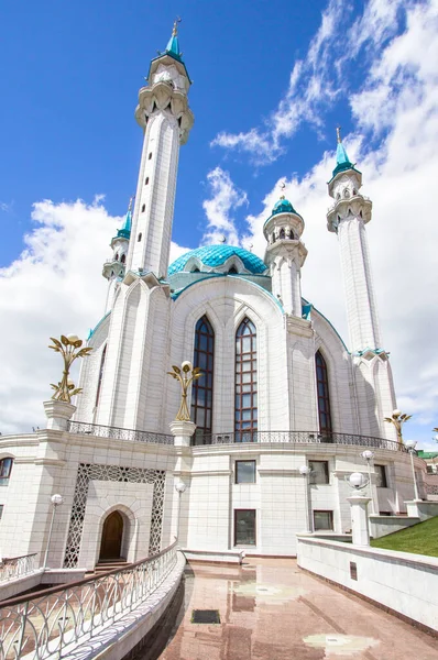 Pohled Mešitu Kul Sharif Kazani Tatarstán Rusko — Stock fotografie