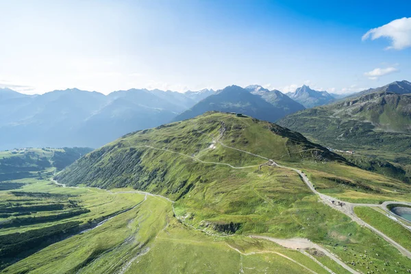 Idyllisch Zomerlandschap Oostenrijkse Alpen Saint Anton Tirol — Stockfoto