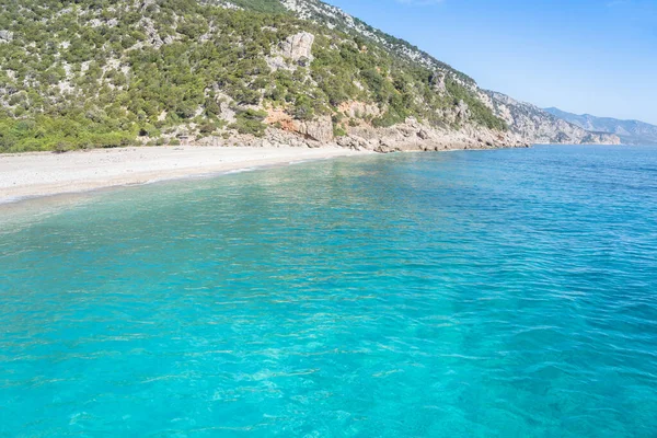 Famosa Spiaggia Cala Sisine Nel Golfo Orosei Sardegna — Foto Stock