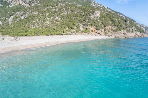 Slavná Pláž Cala Sisine Zálivu Orosei Sardinii Itálie — Stock fotografie
