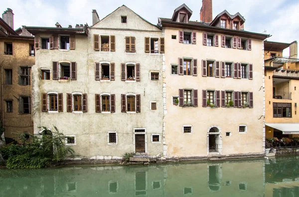 Célèbre Vieille Ville Annecy France — Photo