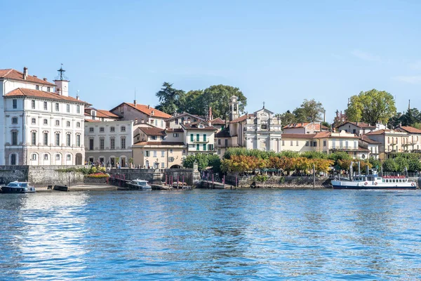 Palazzo Borromeo Sulla Famosa Isola Bella Sul Lago Maggiore — Foto Stock