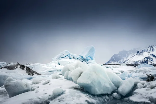 Icebergs azuis close-up — Fotografia de Stock