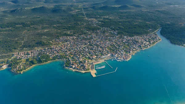 Widok z lotu ptaka Chorwacja — Zdjęcie stockowe