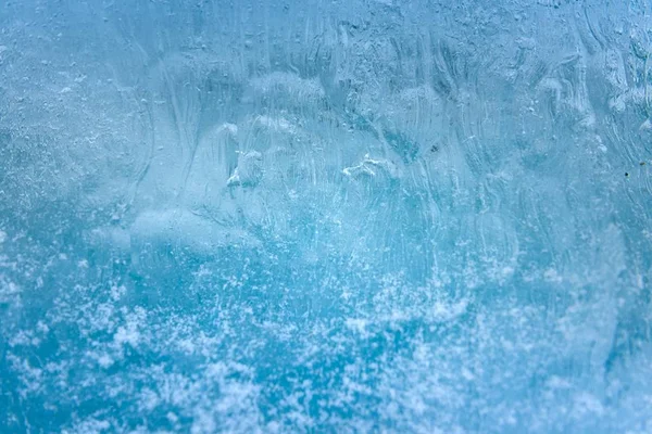 Eisbeschaffenheit Nahaufnahme — Stockfoto