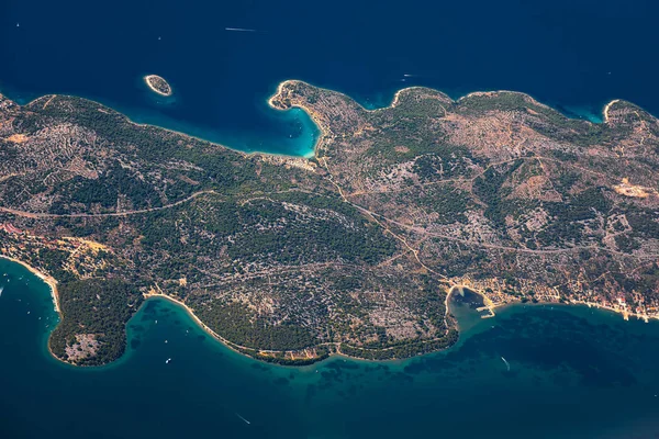 Croácia vista aérea Fotos De Bancos De Imagens Sem Royalties