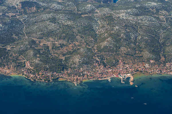 Croácia vista aérea — Fotografia de Stock
