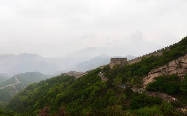 Velké čínské zdi v badaling — Stock fotografie