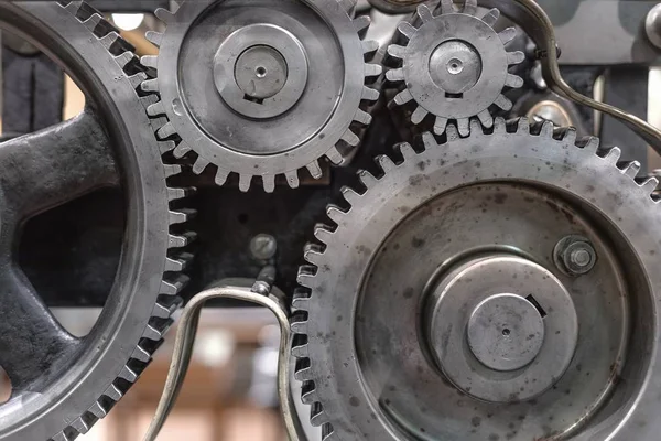 Clean gears and cogs — Stock Photo, Image