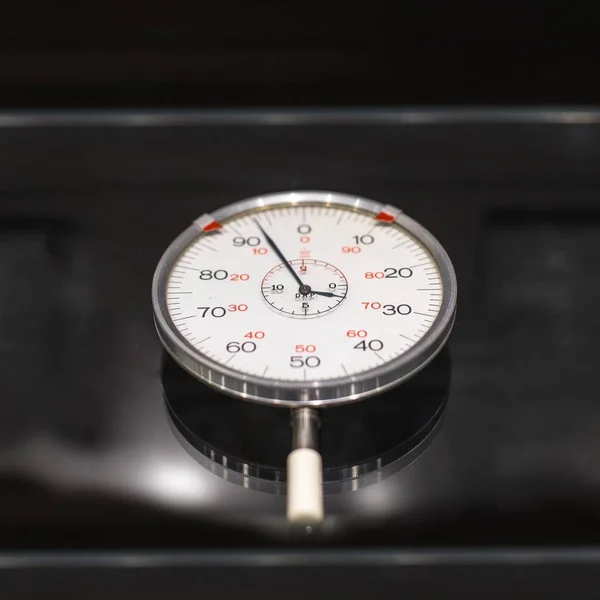 Fecho do dispositivo de medição industrial — Fotografia de Stock