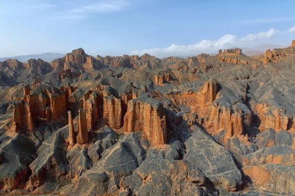 Arco iris montañas en asiático geopark en China —  Fotos de Stock