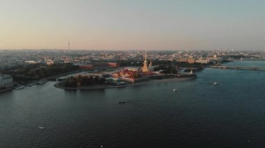 Peter ve Paul Kalesi 'nin video çekimi.