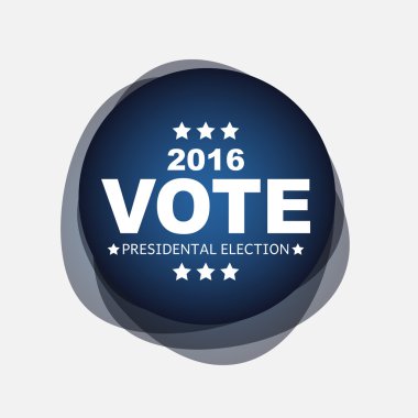 Başkanlık seçimlerinde oy 2016 ABD arka planda. Kullanılabilir bir
