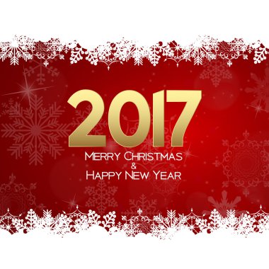 Soyut güzellik Noel ve 2017 yeni yıl arka plan. Ben vektör