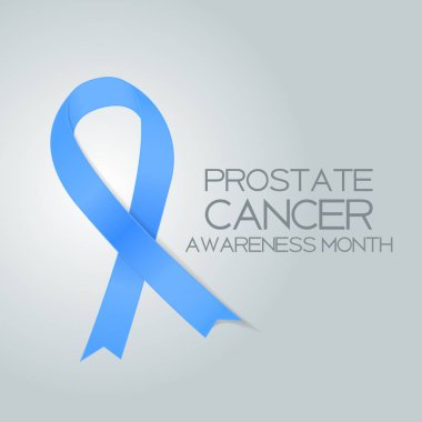 Dünya Prostat Kanseri Bilinçlendirme günü Conce mavi şerit simgesi
