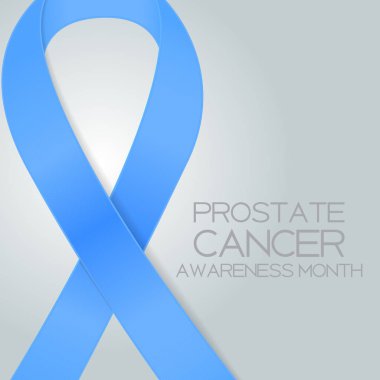 Dünya Prostat Kanseri Bilinçlendirme günü Conce mavi şerit simgesi