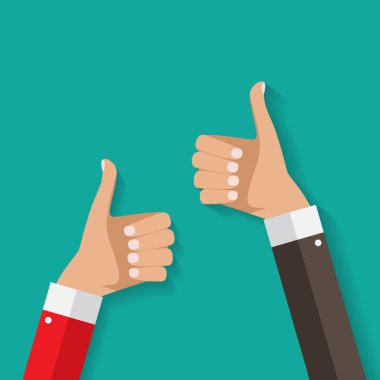 Arka plan düz tasarım Yaşasın. Vektör çizim