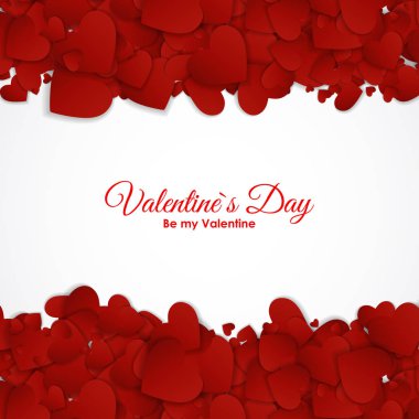 Sevgililer günü kalp simgesi. Sevgi ve duygularını arka plan Desig