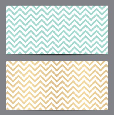 Hediye kartı seti. Vektör çizim