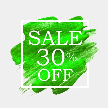 Soyut fırça darbesi tasarımlar son satışı büyük başlığı siyah, pembe bir