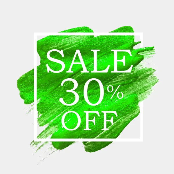 Soyut fırça darbesi tasarımlar son satışı büyük başlığı siyah, pembe bir