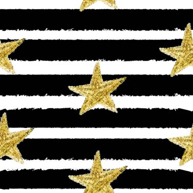 Soyut el çizilmiş Star Dikişsiz desen arka plan vektör Hüseyin