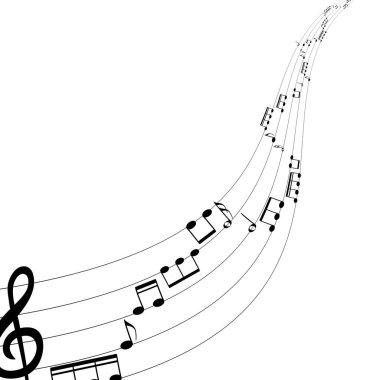 Nota bir featu olmadan beş satırlık saat gösterimi üzerinde kümesi