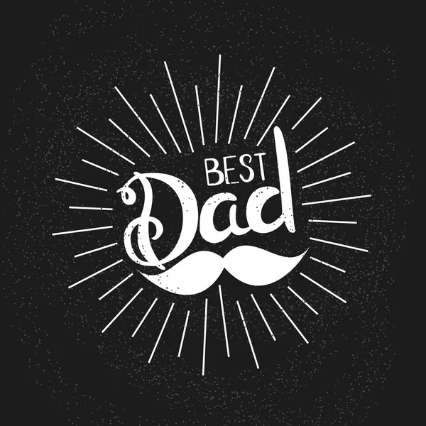 Babalar günü arka plan. En iyi baba vektör çizim