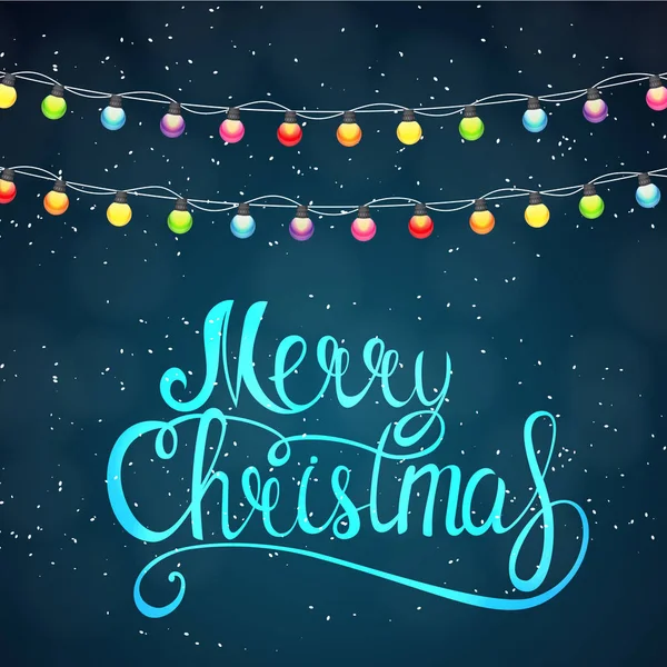 Merry Christmas ve yeni yıl arka plan. Vektör çizim