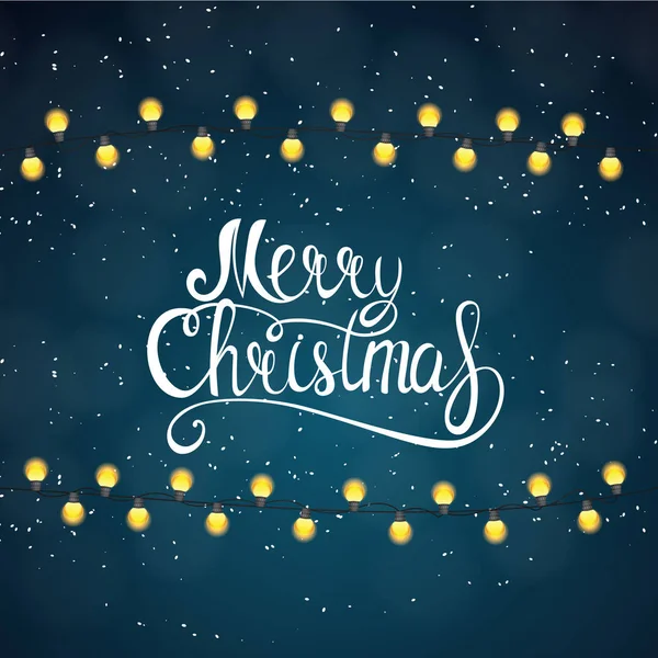 Merry Christmas ve yeni yıl arka plan. Vektör çizim