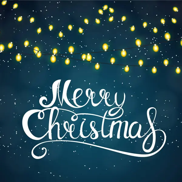 Merry Christmas ve yeni yıl arka plan. Vektör çizim