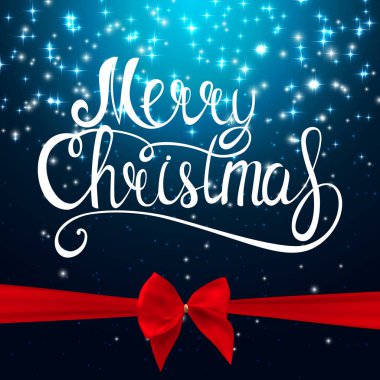 Merry Christmas ve yeni yıl arka plan. Vektör çizim