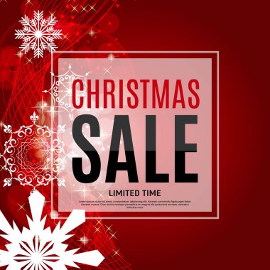 Merry Christmas ve yeni yıl arka plan. Vektör çizim