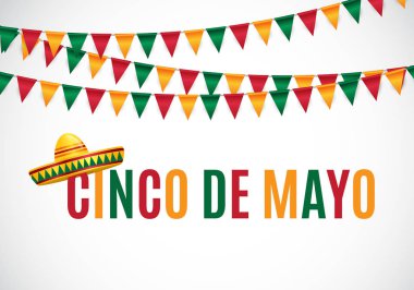Cinco de Mayo holiday background. Vector illustration