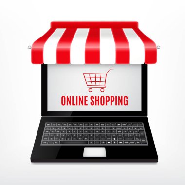 Çevrimiçi alışveriş kavramı