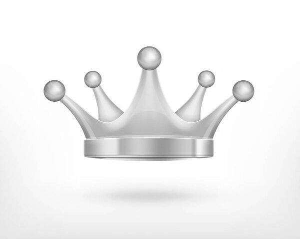 Icon of silver crown