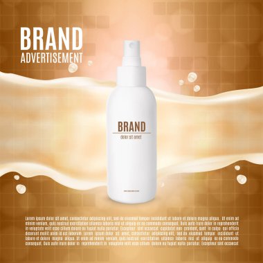 Kozmetik reklamları şablonu