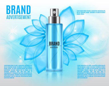 Kozmetik reklamları şablonu