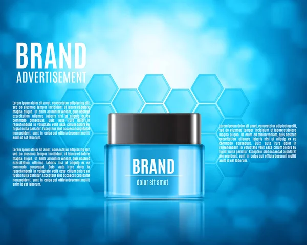 Kozmetik reklamları şablonu