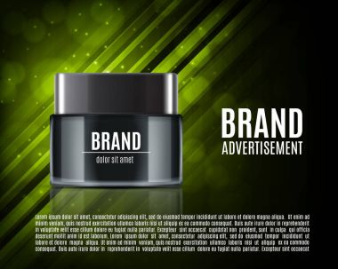 Kozmetik reklamları şablonu