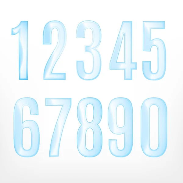 Sammendrag av abstrakte tall – stockvektor
